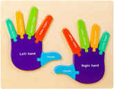 Wooden Left & Right Hand Learning Puzzle